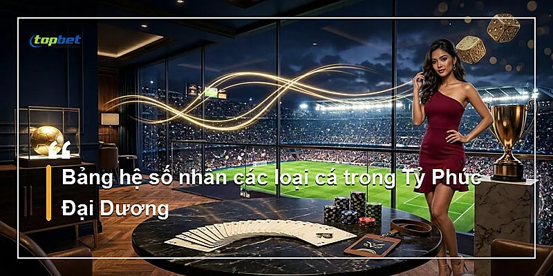 Bảng hệ số nhân các loại cá trong Tỷ Phú Đại Dương
