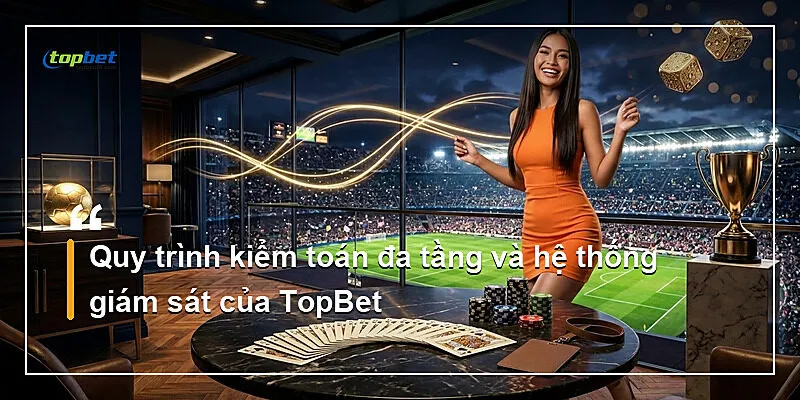 Giấy Phép Hoạt Động TopBet | Pháp Lý 2026 3 Quy trình kiểm toán đa tầng và hệ thống giám sát của TopBet